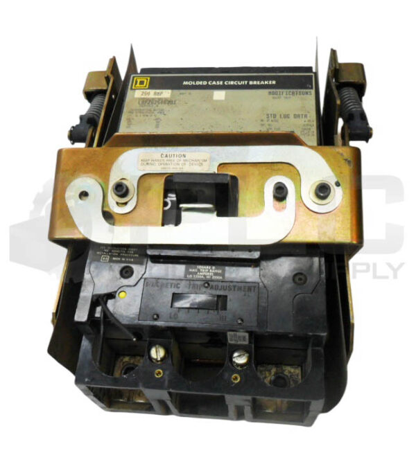 SQUARE D LAP262506291 /4 CIRCUIT BREAKER W/ 9422 RR-1 /B OPERATING MECHANISM