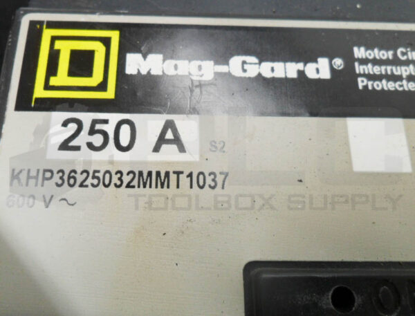 SQUARE D KHP3625032MMT1037 250VA 600V W/ 9422RP1 /B OPERATING MECHANISM - Image 8