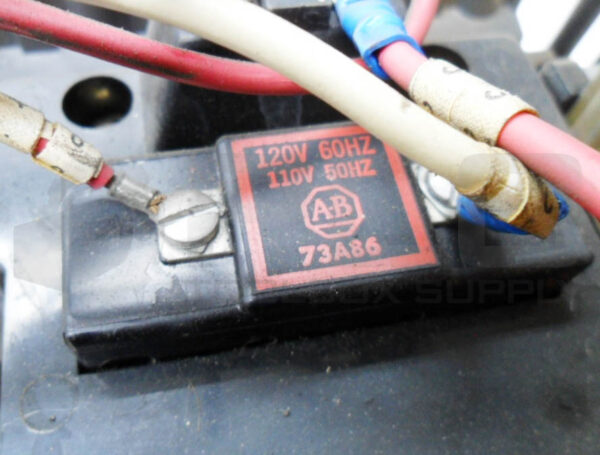 ALLEN BRADLEY 705-DOD103 /K MOTOR STARTER W/ (2) 73A86 COIL 110-120V 50/60HZ - Image 5