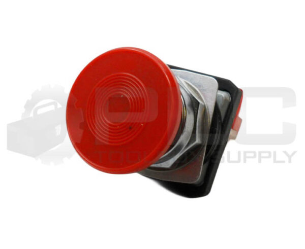 RADWELL RAD00526 PUSH BUTTON RED MUSHROOM W/ RAD00724 CONTACT BLOCK