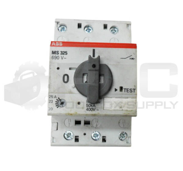 ABB MS325 CIRCUIT BREAKER 20-25A 50/60HZ 600VAC - Image 2
