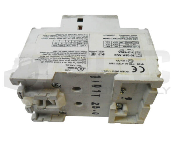 ABB MS325 CIRCUIT BREAKER 20-25A 50/60HZ 600VAC - Image 4