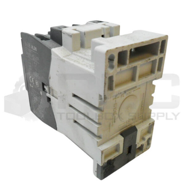 ABB AL26-30-10 CONTACTOR W/ CA5-01 AUXILIARY CONTACT W/ (2) CA5-10 W/ R81 COIL - Image 3