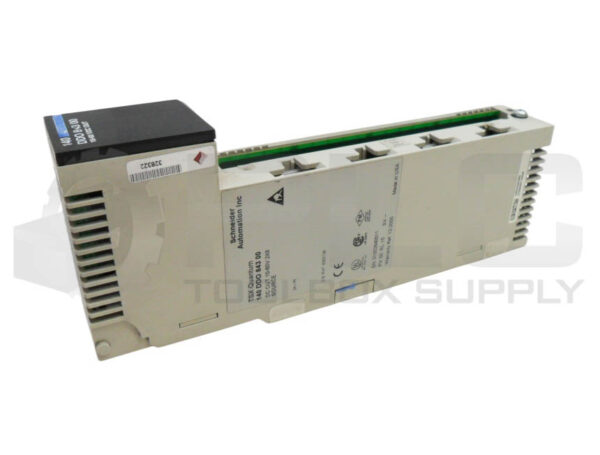 SCHNEIDER AUTOMATION 140 DDO 843 00 DISCRETE OUTPUT MODULE 10-6V 2A - Image 4