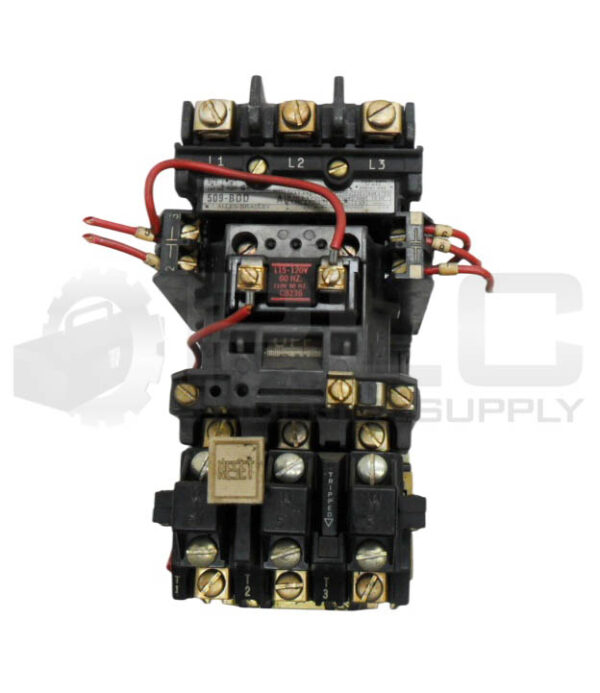 ALLEN BRADLEY 509-BOD /A CONTACTOR W/ CB236 W/ 592-BOW16 /A W/ (2) 595-A /B - Image 2