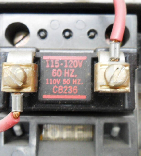 ALLEN BRADLEY 509-BOD /A CONTACTOR W/ CB236 W/ 592-BOW16 /A W/ (2) 595-A /B - Image 7