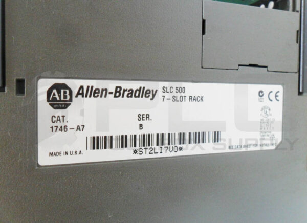 ALLEN BRADLEY 1746-P2 /C POWER SUPPLY W/ 1746-A7 /B 7 SLOT RACK **READ** - Image 7