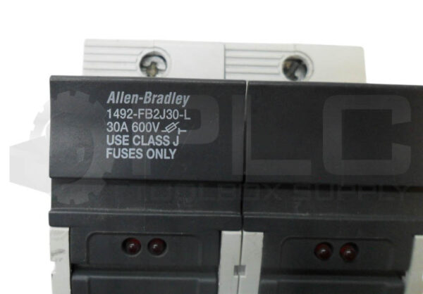 LOT OF 3 ALLEN BRADLEY 1492-FB2J30-L FUSE HOLDER 30A 600V 2 POLE - Image 5