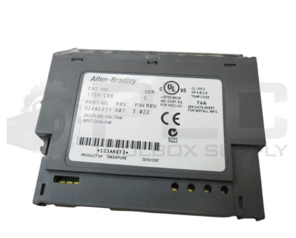 LOT OF 3 ALLEN BRADLEY 1734-IB8 /C DIGITAL INPUT MODULE - Image 3