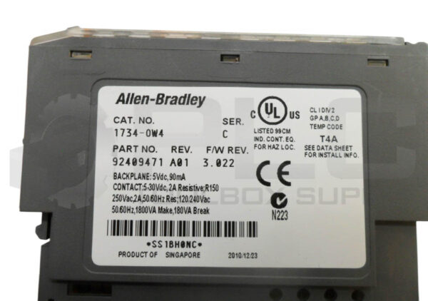 ALLEN BRADLEY 1734-0W4 /C INPUT MODULE 5-30VDC 1734-OW4 - Image 5