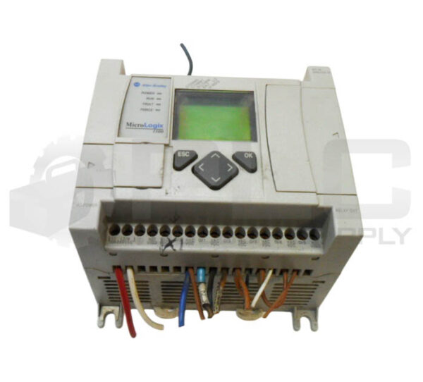 ALLEN BRADLEY 1763-L16BWA /B MICROLOGIX 1100 16 PT CONTROLLER 24VDC 100-240VAC