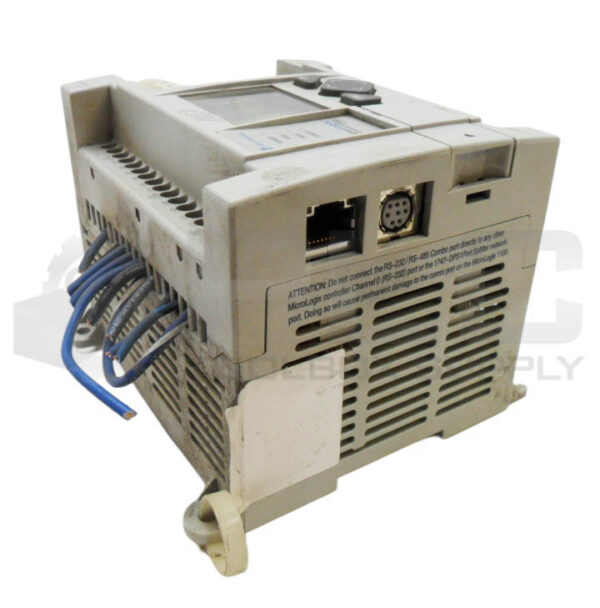 ALLEN BRADLEY 1763-L16BWA /B MICROLOGIX 1100 16 PT CONTROLLER 24VDC *READ* - Image 3