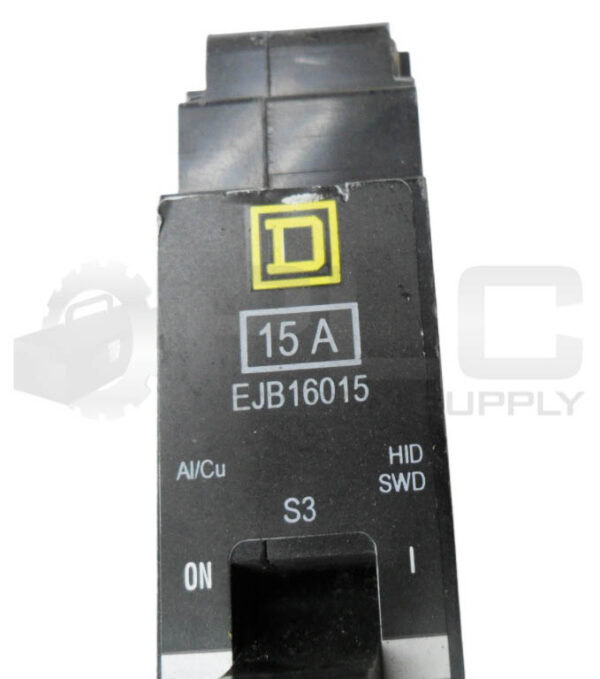 SQUARE D EJB16015 CIRCUIT BREAKER 1 POLE 15A 347V *QTY* - Image 5