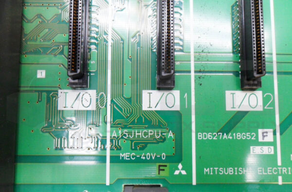 MITSUBISHI A1SJHCPU CPU UNIT 240VAC 50/60HZ 5VDC 3A W/ A1SJHCPU-A 5 SLOT RACK - Image 5
