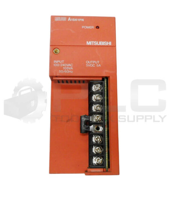 MITSUBISHI A1S61PN POWER SUPPLY UNIT 5VDC 5A *READ* - Image 2