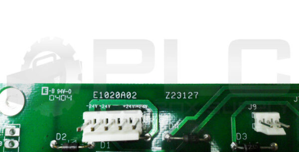 E1020A02 CIRCUIT BOARD W/ (4) RH1B-U RELAY 24VDC - Image 5
