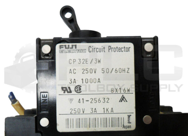 FUJI ELECTRIC CP32E/3W CIRCUIT BREAKER 3A 250VAC 50/60HZ - Image 5