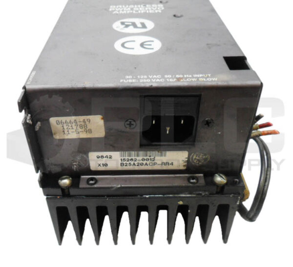 ADVANCED MOTION CONTROLS B25A20ACP-RR4 BRUSHLESS PWM SERVO AMPLIFIER - Image 5