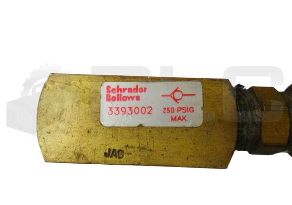 SCHRADER BELLOWS 3393002 CHECK VALVE 250PSIG 9/16" - Image 4