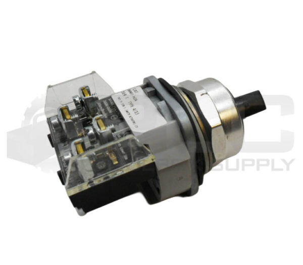 ALLEN BRADLEY 800T-H2A /T SELECTOR SWITCH W/ 800T-XA /D CONTACT BLOCK - Image 2