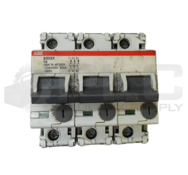 ABB AF3506 CIRCUIT BREAKER 3P 230-400V 16A S503X 16 3HAC10858-1 - Image 2