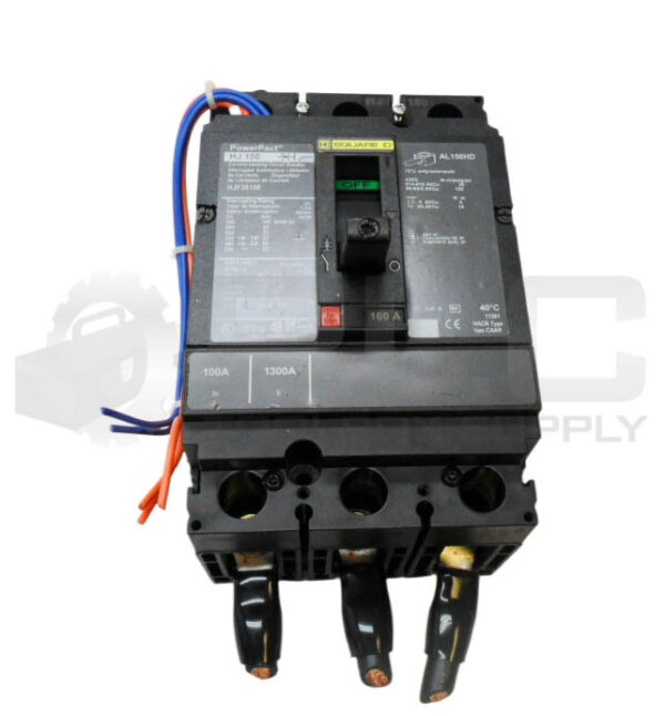 SQUARE D HJF36100 CIRCUIT BREAKER 100A 600V 3P *READ*