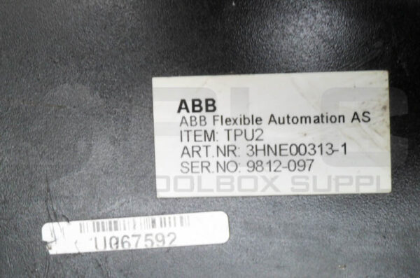 ABB 3HNE00313-1 TEACH PENDANT TPU2 - Image 7