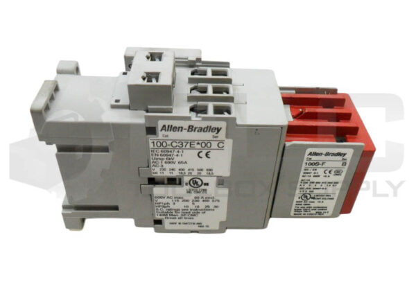 ALLEN BRADLEY 100-C37E*00 /C CONTACTOR W/ 100S-F /B CONTACT BLOCK W/ 100-S /B - Image 4