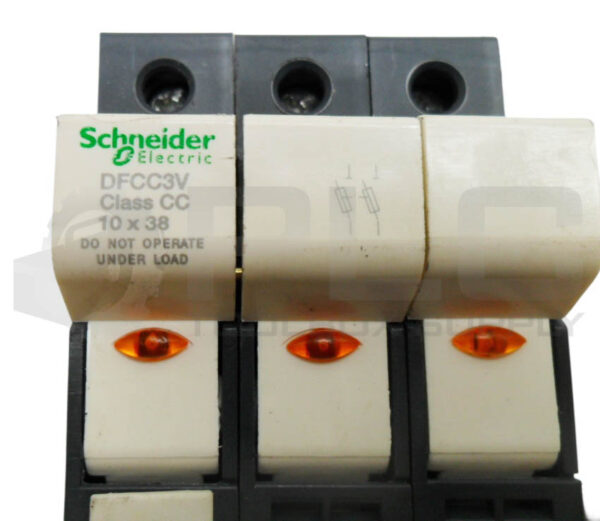 SCHNEIDER ELECTRIC DFCC3V FUSE HOLDER 3 POLE 600V - Image 4