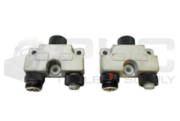 LOT OF 2 BRAD HARRISON 130531C 3 WAY JUNCTION ADAPTER