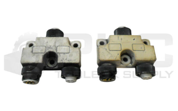 LOT OF 2 BRAD HARRISON 140121C 3 WAY JUNCTION ADAPTER