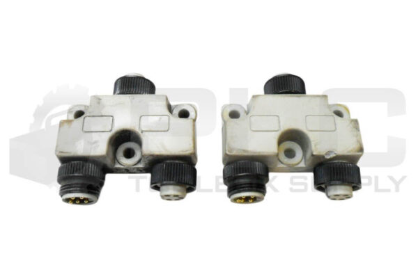 LOT OF 2 BRAD HARRISON 140428C 3 WAY JUNCTION ADAPTER