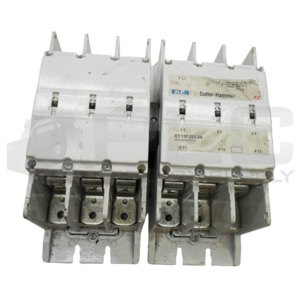 EATON CUTLER HAMMER E111F25X3N CONTACTOR 250A 600V - Image 2
