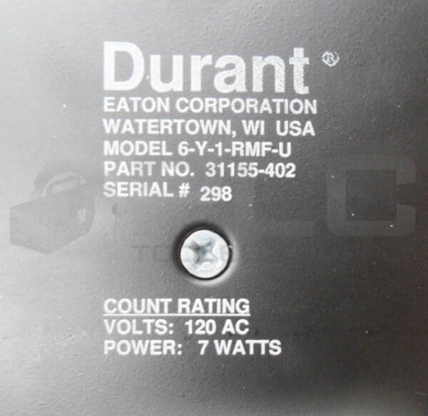 DURANT 6-Y-1-RMF-U COUNTER 120VAC 7W 31155-402 - Image 5