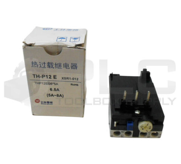NEW SHIHLIN ELECTRIC TH-P12 E THERMAL OVERLOAD RELAY THP12ES6*5A *READ*