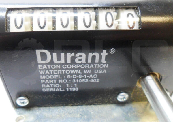 NEW DURANT 6-D-6-1-AC COUNTER 1:1 31052-402 - Image 5