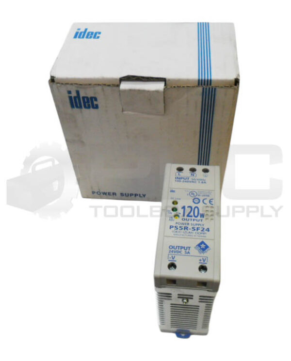 NEW IDEC PS5R-SF24 POWER SUPPLY 50/60HZ 100-240VAC 1.8A