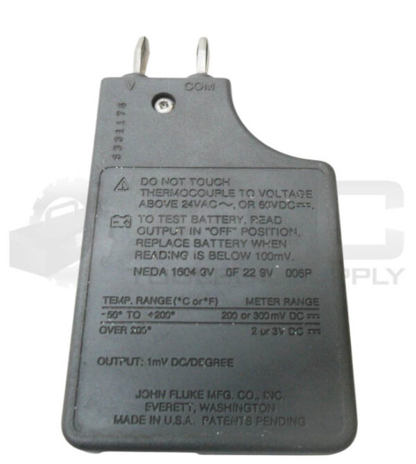 FLUKE 80TK THERMOCOUPLE MODULE 24VAC 60VDC - Image 3
