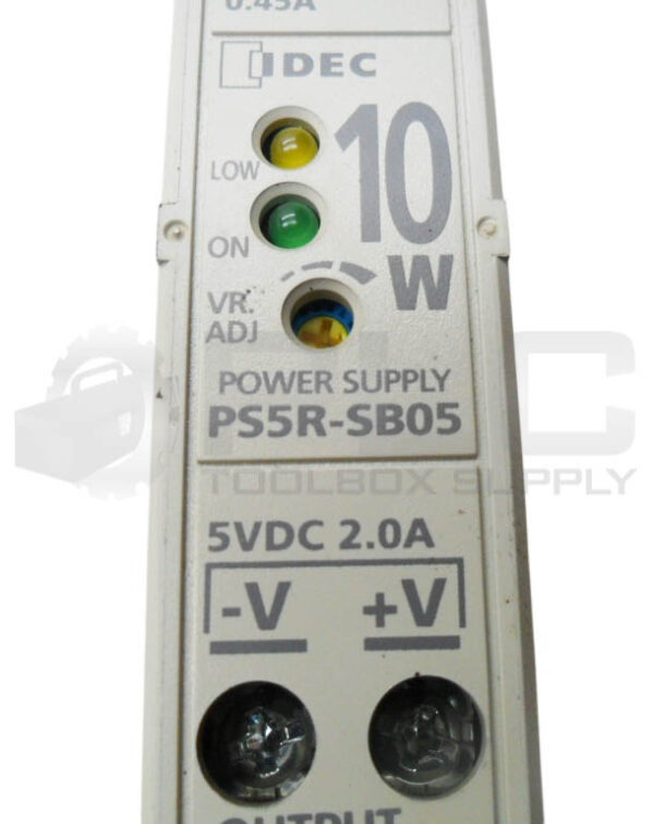 IDEC PS5R-SB05 POWER SUPPLY 100-240VAC 0.45A 5VDC - Image 5