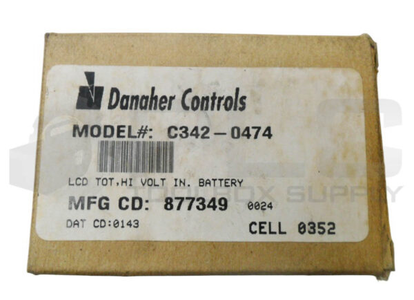 NEW DANAHER CONTROLS C342-0474 TOTALIZER DIGITAL COUNTER 877349 *READ* - Image 6