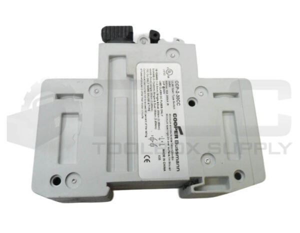 NEW EATON BUSSMANN CCP2-2-30CC DIN RAIL MOUNT CIRCUIT BREAKER 600VAC 30A - Image 4