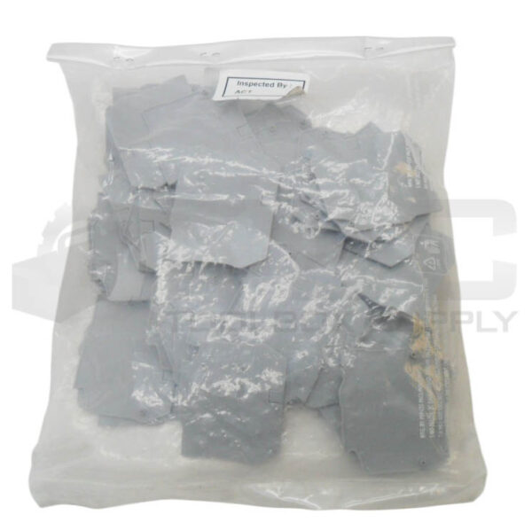 SEALED NEW BAG OF 50 ALTECH CORP EPCY2.5/10 END PLATE GRAY - Image 2
