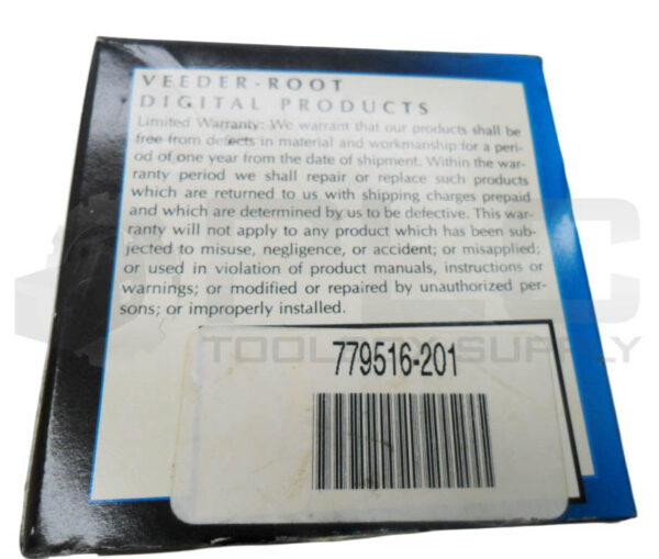 NEW VEEDER-ROOT 779516-201 HOUR METER 120-240VAC 50/60HZ 3.0W 7795 - Image 6