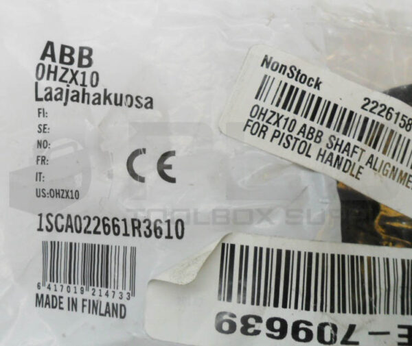 SEALED NEW ABB OHZX10 SHAFT ALIGNMENT RING 1SCA022661R3610 - Image 3