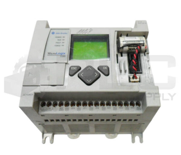 ALLEN BRADLEY 1763-L16AWA /B MICROLOGIX 1100 16 PT CONTROLLER 100-240VAC *READ*