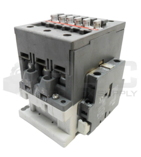 ABB A50-30 CONTACTOR 100A 600VAC W/ CAL5-11 AUXILIARY CONTACT A50 - Image 3