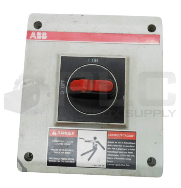 ABB NF25E-3PBJB CONTROL SWITCH 600VAC 60HZ 3P 25A NF25E-3P* - Image 2