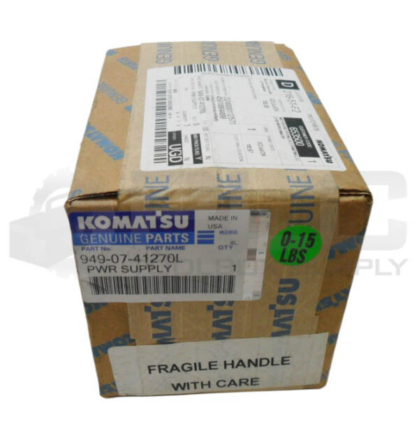 SEALED NEW KOMATSU 949-07-41270L POWER SUPPLY