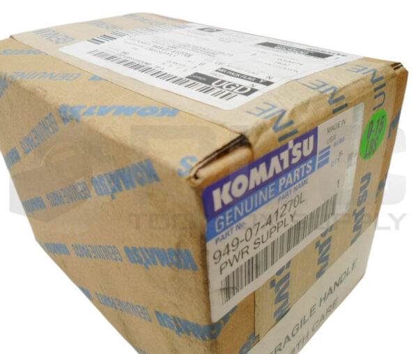 SEALED NEW KOMATSU 949-07-41270L POWER SUPPLY - Image 2