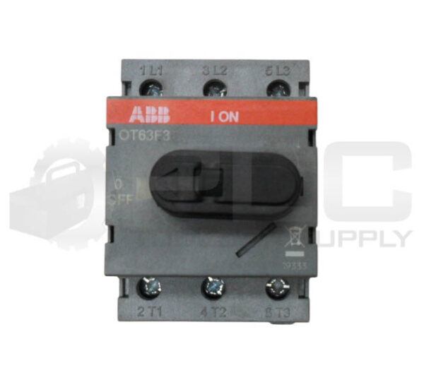 ABB OT63F3 DISCONNECT SWITCH 600VAC 60A - Image 2